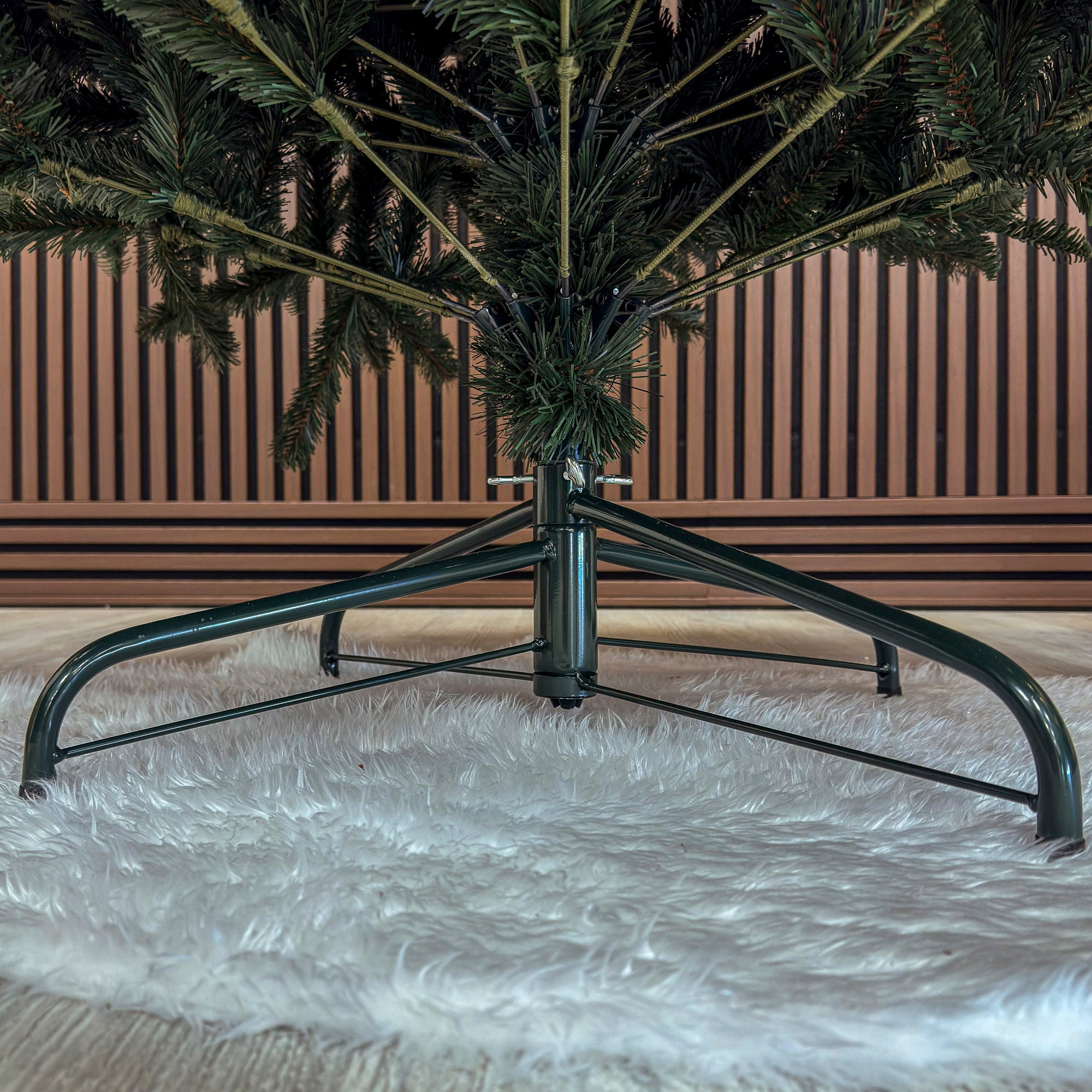 Brad artificial Christmas Deluxe by Sersimo, Alaska, verde, mix 2D+3D, 210 cm