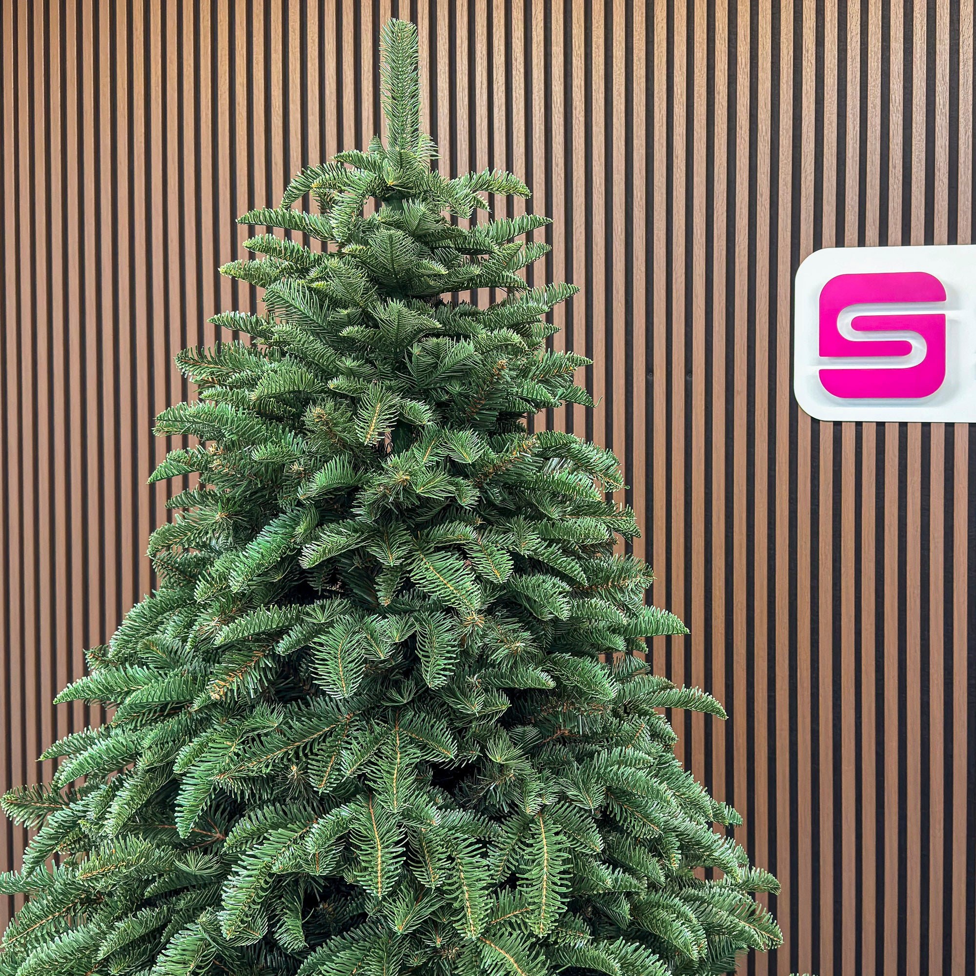 Brad artificial Christmas Deluxe by Sersimo, Alaska, verde, mix 2D+3D, 210 cm