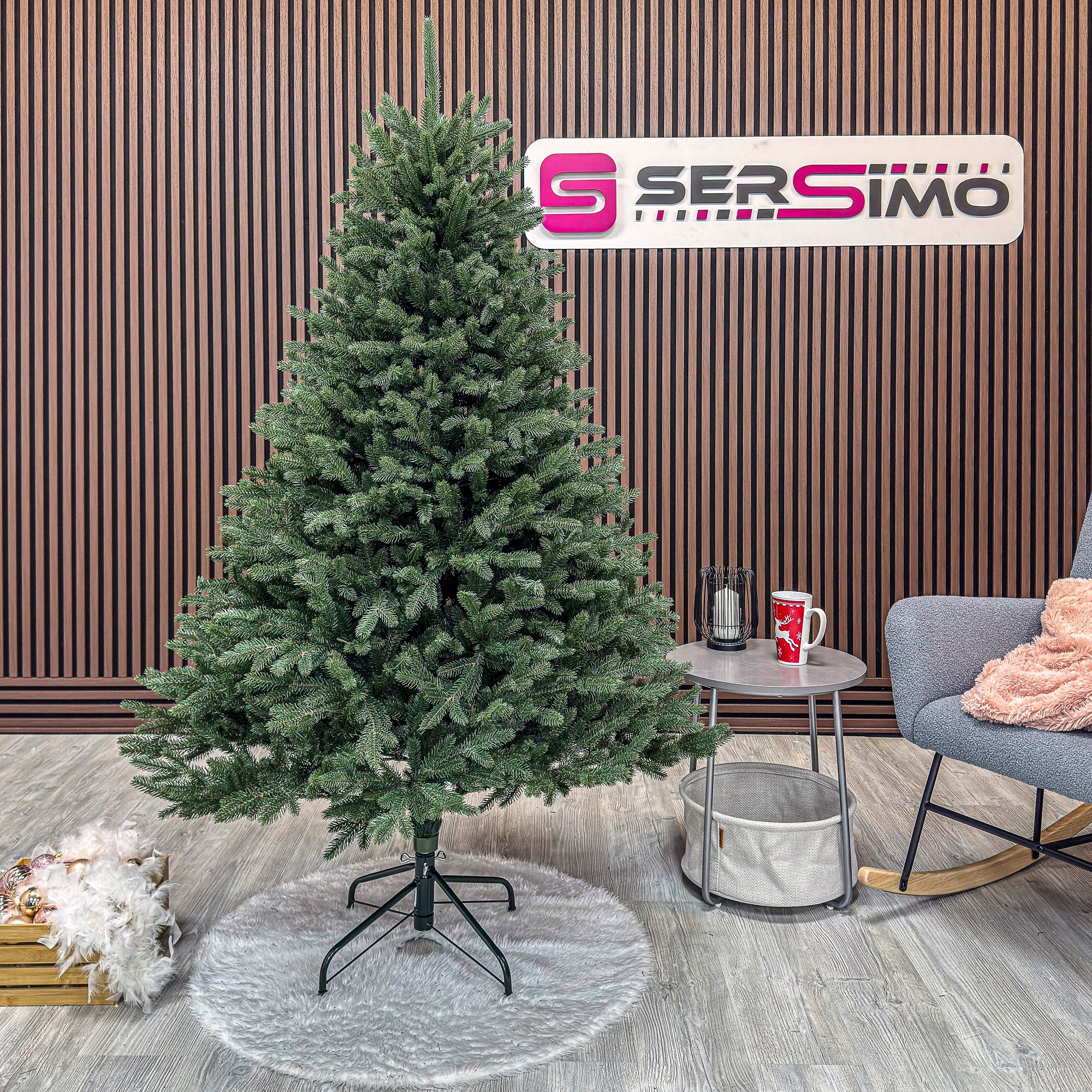 Brad artificial Christmas Deluxe by Sersimo, Alpin Select, integral 3D, 180cm