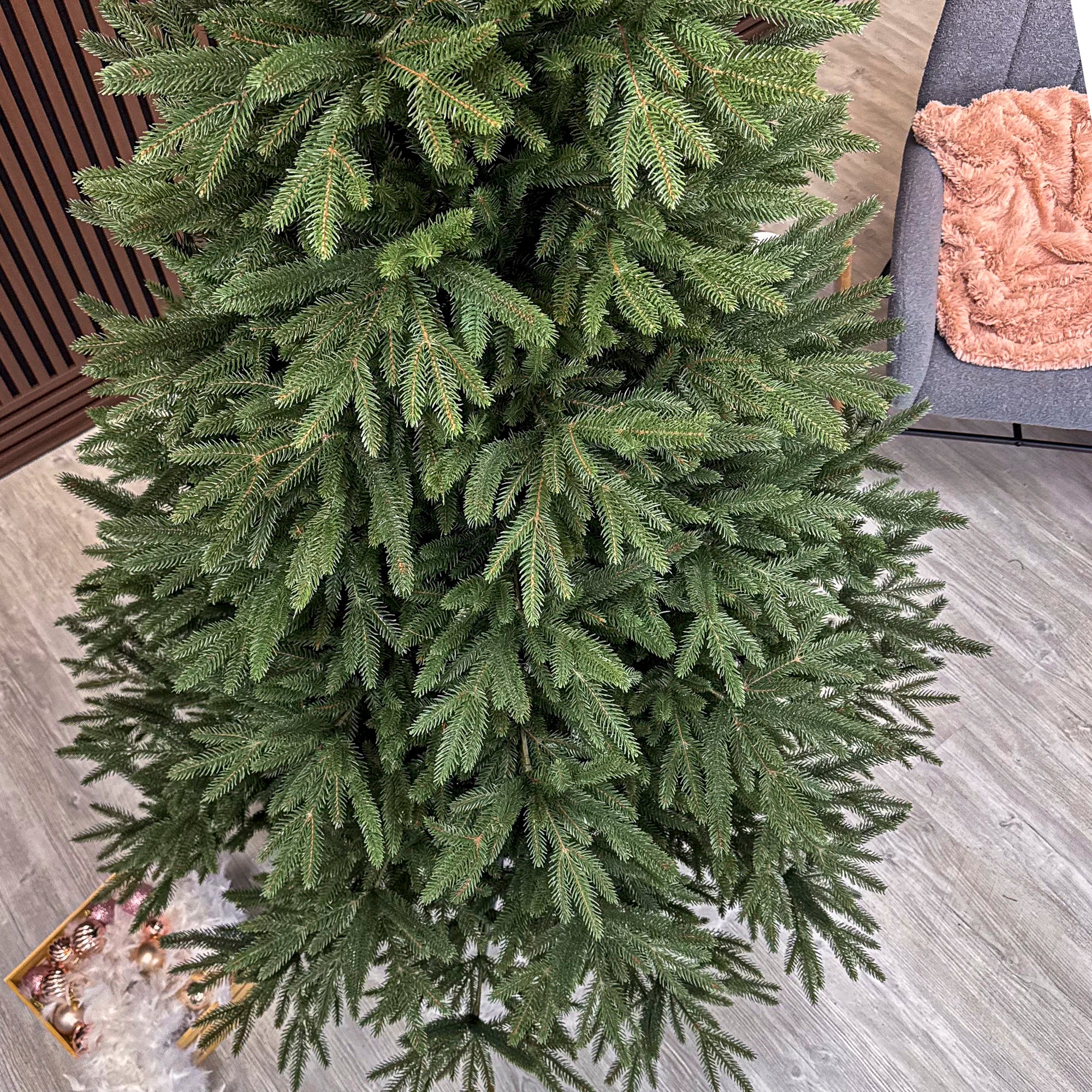 Brad artificial Christmas Deluxe by Sersimo, Alpine, verde, integral 3D, 230 cm