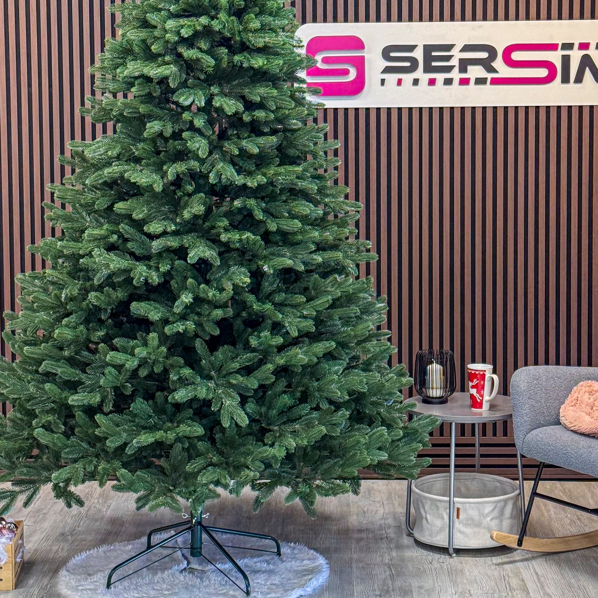 Brad artificial Christmas Deluxe by Sersimo, Laponia Select, integral 3D, 300 cm
