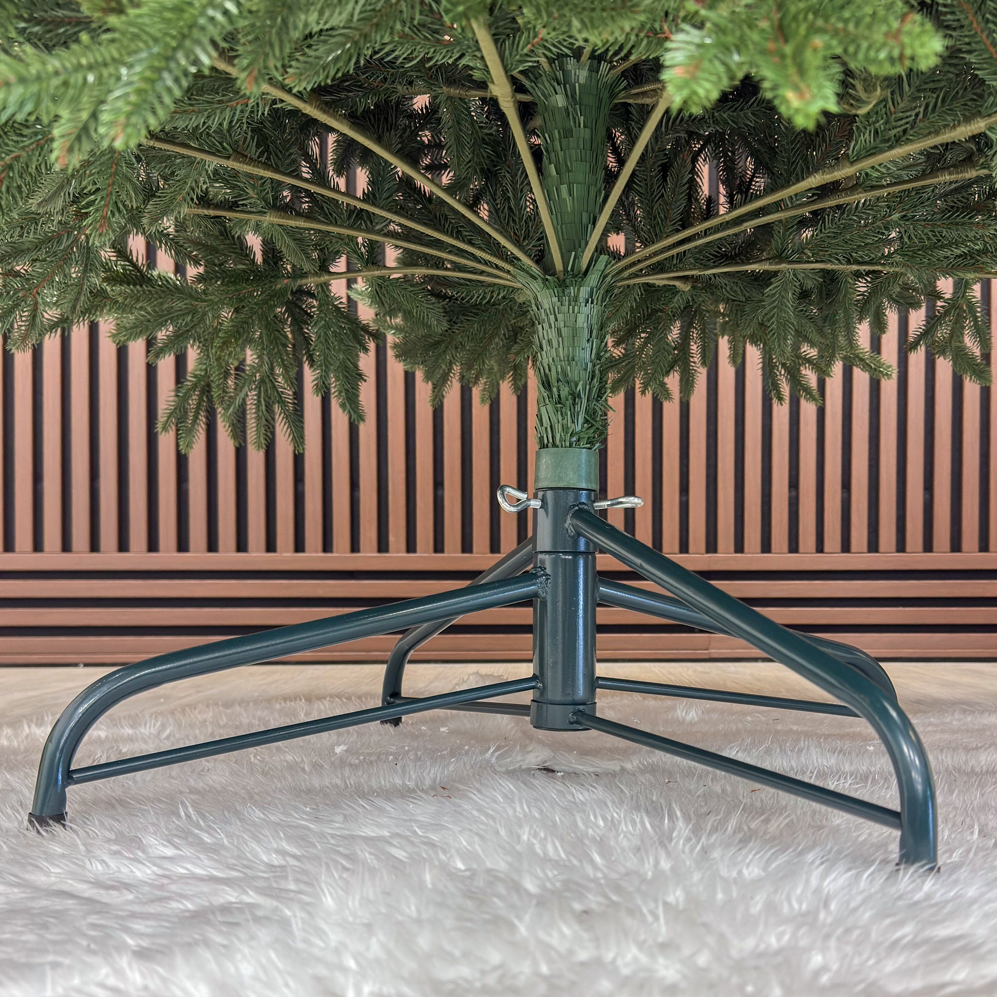 Brad artificial Christmas Deluxe by Sersimo, Alpine, verde, integral 3D, 210 cm