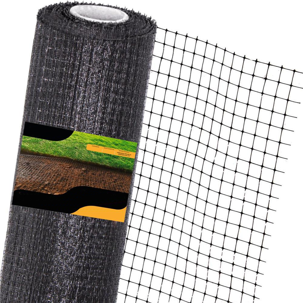 Plasa gradina anti daunatori si cartite, 30g/m2, 2x300metri, neagra