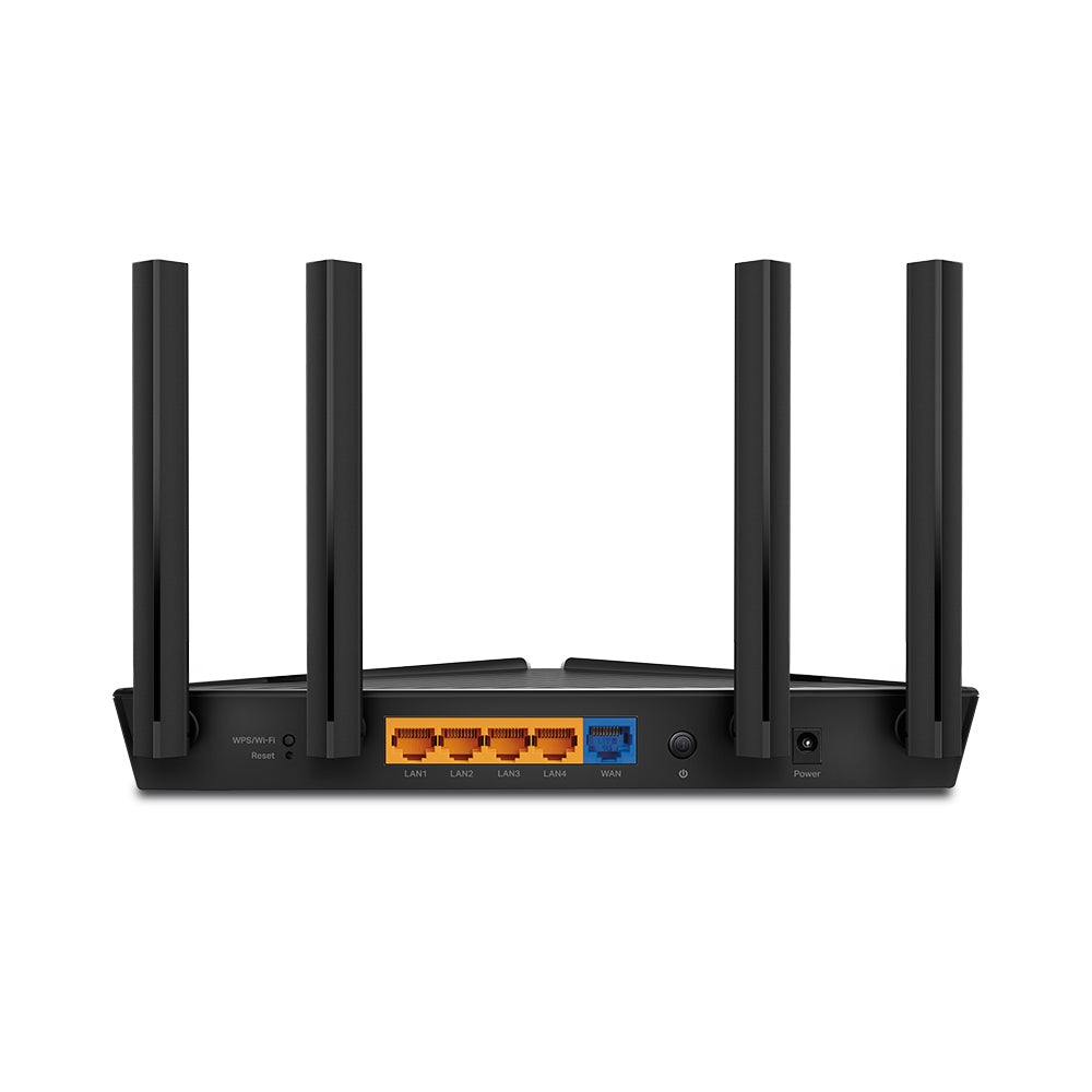 ROUTER TP-LINK wireless 1800Mbps,1 x WAN Gigabit, 4 porturi LAN Gigabit, 2.4 GHz/5 GHz dual band, 4 antene externe, WI-FI 6, "Archer AX23"