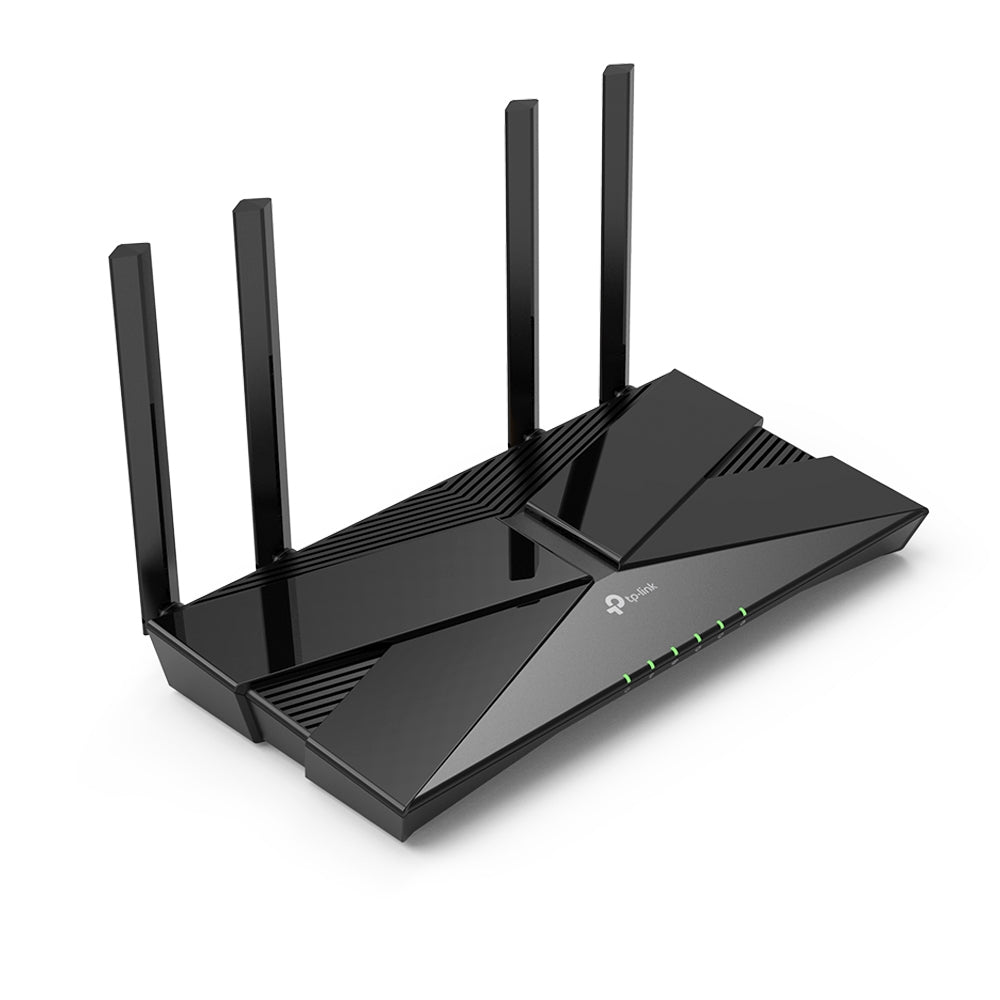 ROUTER TP-LINK wireless 1800Mbps,1 x WAN Gigabit, 4 porturi LAN Gigabit, 2.4 GHz/5 GHz dual band, 4 antene externe, WI-FI 6, "Archer AX23"