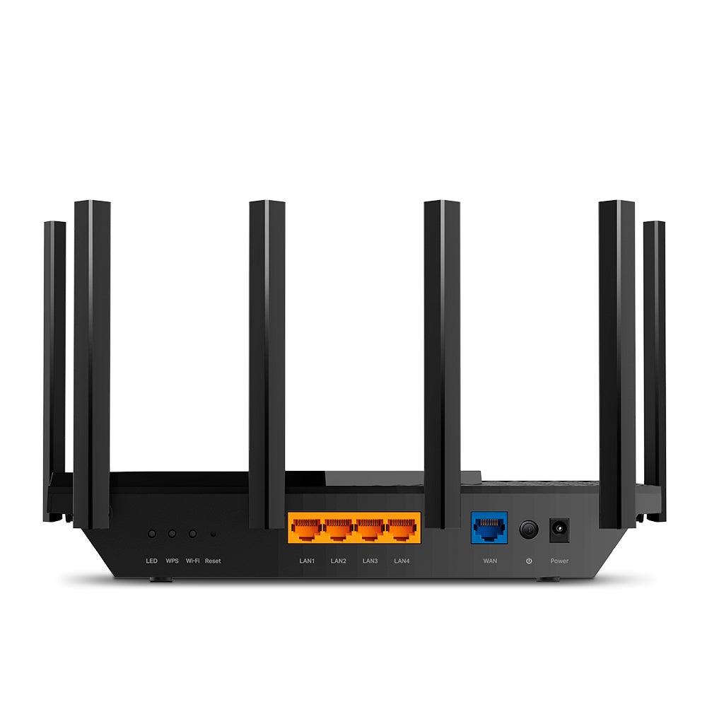 ROUTER TP-LINK wireless AX5400, 5400Mbps,1 x WAN Gigabit, 4 porturi Gigabit,1 x USB 3.0, 2.4 Ghz/5 Ghz dual band, 6 antene externe, WI-FI 6 "Archer AX72"