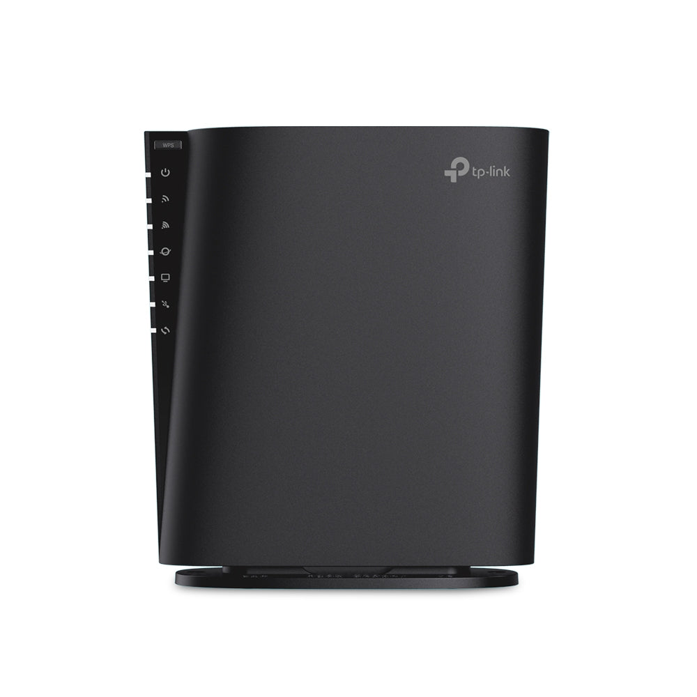 ROUTER TP-LINK wireless AX6000,1 x 2.5 Gbps WAN/LAN, 1 x 1 Gbps WAN/LAN, 3 x Gigabit LAN si 1 x USB 3.0, 2.4 Ghz/5 Ghz dual band, 4 antene interne, WI-FI 6 "Archer AX80"