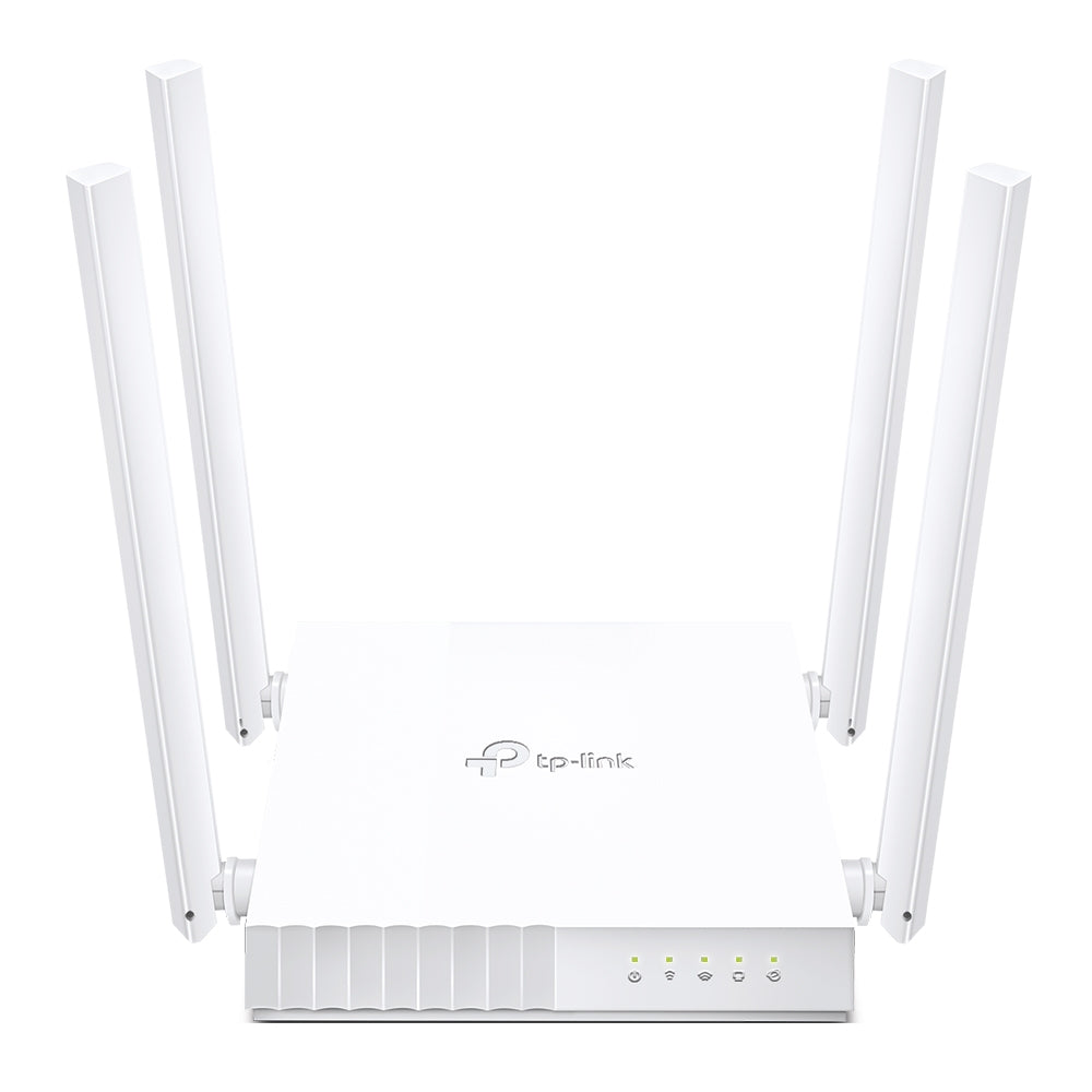 ROUTER TP-LINK wireless 750Mbps, 4 porturi 10/100Mbps, 4 antene externe, Dual Band AC750 "Archer C24"