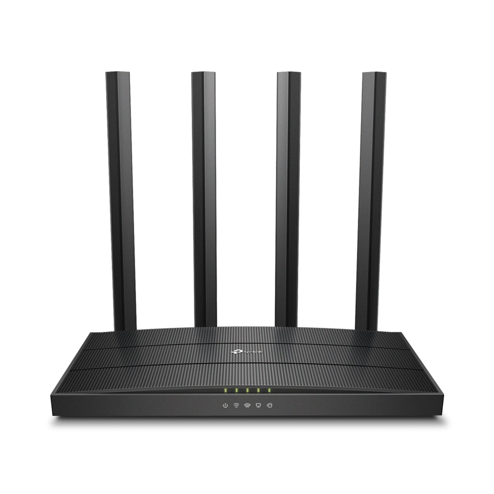 ROUTER TP-LINK wireless 1900Mbps, MU-MIMO, 4 porturi Gigabit, 4 antene externe, Dual Band 2.4 GHz+5 GHz AC1900 "Archer C80"