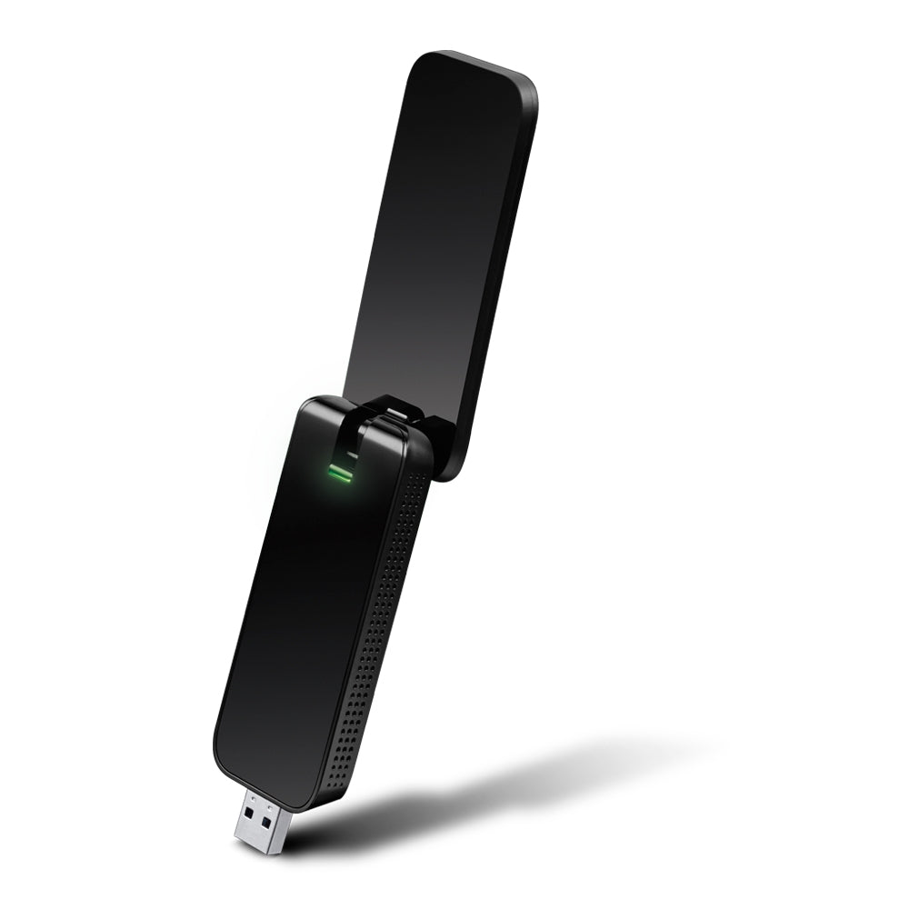 ADAPTOR RETEA TP-LINK AC1300, extern wireless 2.4 GHz | 5 GHz, USB 3.0 port, antena externa x 1, "Archer T4U"