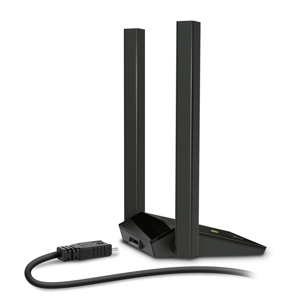 ADAPTOR RETEA TP-LINK AC1300, extern wireless 2.4 GHz | 5 GHz, USB 3.0, port, 867 Mbps, antena externa x 2, "Archer T4U Plus"