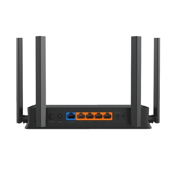 ROUTER TP-LINK wireless BE3600 viteze Wi-Fi 7 Dual-Band de pana la 3600 Mbps 1× port WAN Gigabit, 4 × porturi LAN Gigabit, 2.4 Ghz/5 Ghz dual band, WI-FI 7 "Archer BE220"