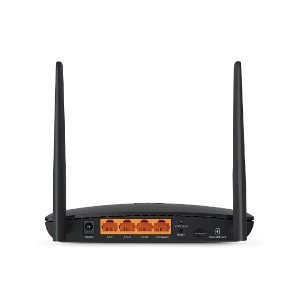 ROUTER Tp-Link wireless. 4G LTE (desktop), 1200Mbps, 3 porturi 10/100Mbps + 1 WAN/LAN, AC1200, Dual Band slot nano SIM 4G LTE