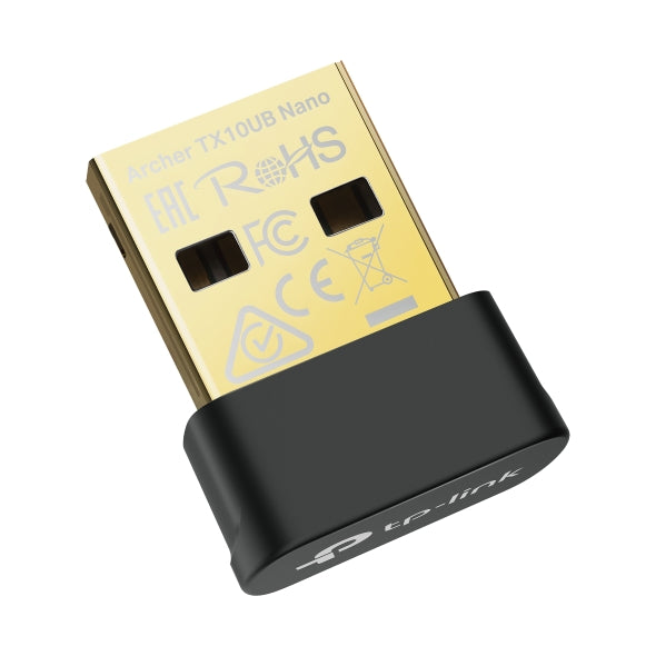 ADAPTOR RETEA TP-LINK AX900, USB extern wireless 2.4 GHz | 5 GHz, 900 Mbps, WI-FI 6 si Bluetooth 5.3 "Archer TX10UB Nano"