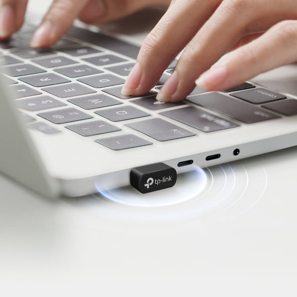 ADAPTOR RETEA TP-LINK AX900, USB extern wireless 2.4 GHz | 5 GHz, 900 Mbps, WI-FI 6 si Bluetooth 5.3 "Archer TX10UB Nano"