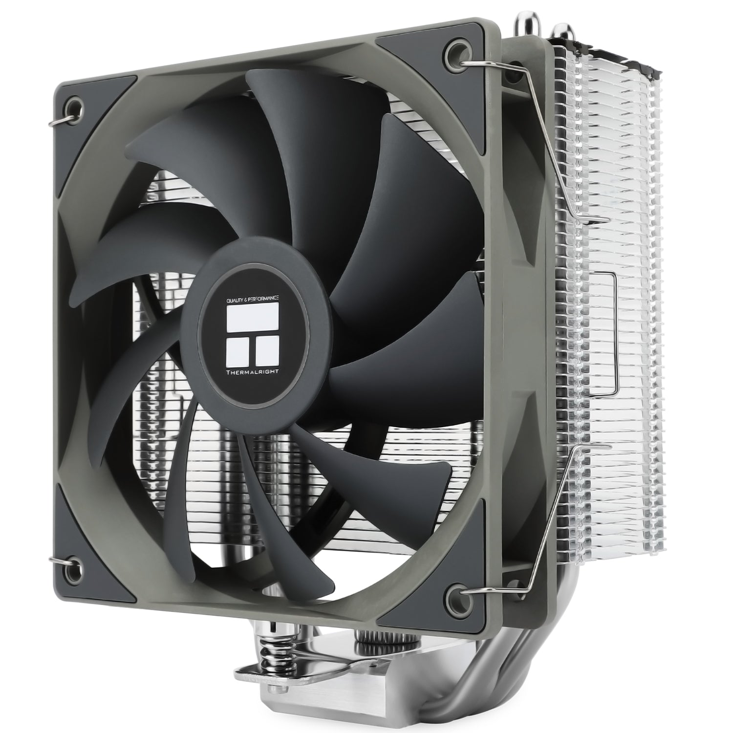 COOLER Thermalright "Assassin Spirit 120" skt. Intel si AMD, racire cu aer, vent. 120mm, 1500 rpm, 4 heatpipe, inaltime 154mm, fara LED, negru, argintiu,"Assassin Spirit 120 V2"