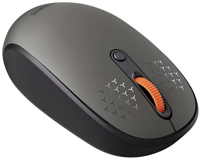MOUSE Baseus, wireless 2.4GHz, optic,3/1 butoane/scroll, 800/1200/1600DPI, raza 10-20m, gri "B01055502833-00"