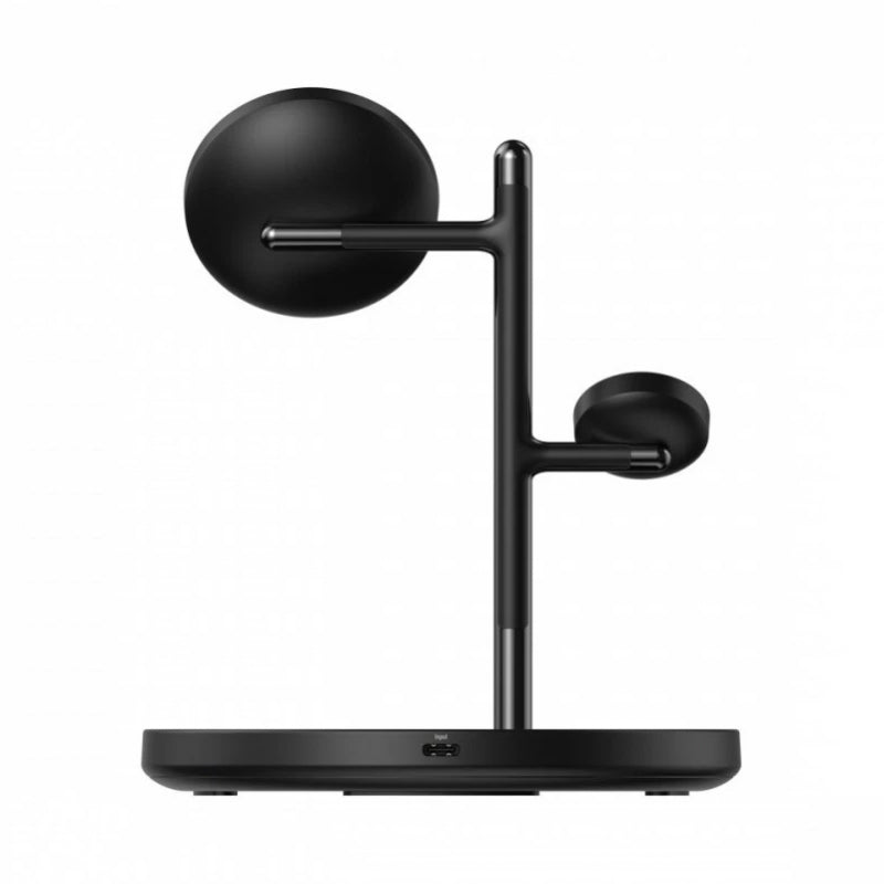 Stand incarcare wireless Anker, MagGo 3-in-1, 15W, fast charge, compatibl Apple, 1 x USB-C incarcare, negru, "B25M3312" - 0194644077273