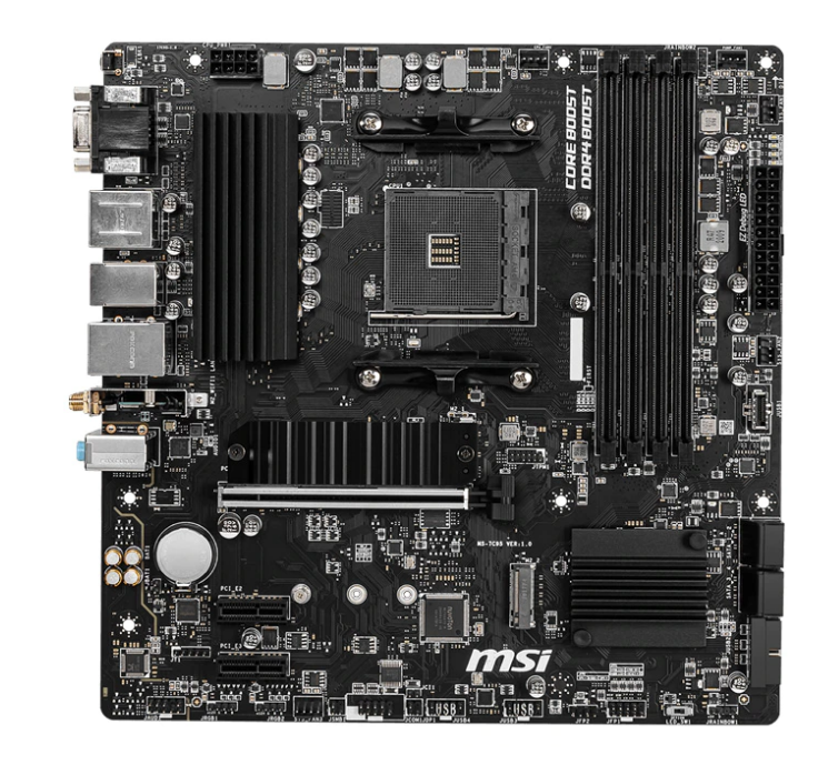 PLACA de BAZA MSI "B550M PRO-VDH WIFI", skt AM4, mATX, AMD B550, 4 x DDR4, max. 128 GB, 4 x SATA, 2 x M.2, 7.1, "B550M PRO-VDH WIFI"