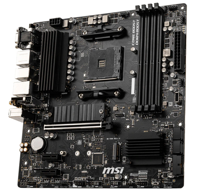 PLACA de BAZA MSI "B550M PRO-VDH WIFI", skt AM4, mATX, AMD B550, 4 x DDR4, max. 128 GB, 4 x SATA, 2 x M.2, 7.1, "B550M PRO-VDH WIFI"