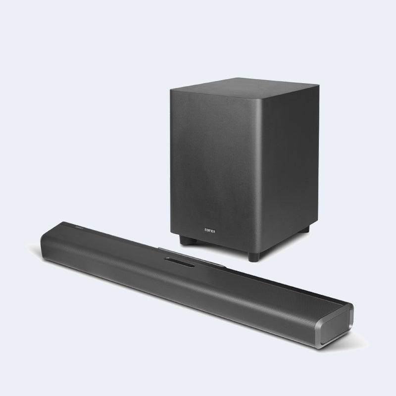BOXE EDIFIER soundbar, BT 5.0, RMS: 175W, woofer 8", bass 2.75", inalte 0.75",frecv.raspuns 45Hz-20KHz, HDMI eARC/HDMI/AUX/optic/coax, wireless,dim850x70x120mm, grey "B700-MG"