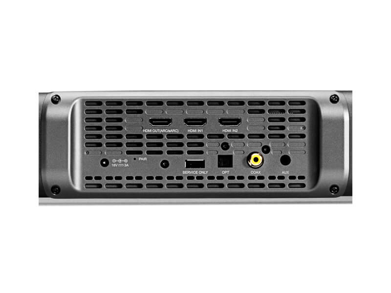 BOXE EDIFIER soundbar, BT 5.0, RMS: 175W, woofer 8", bass 2.75", inalte 0.75",frecv.raspuns 45Hz-20KHz, HDMI eARC/HDMI/AUX/optic/coax, wireless,dim850x70x120mm, grey "B700-MG"