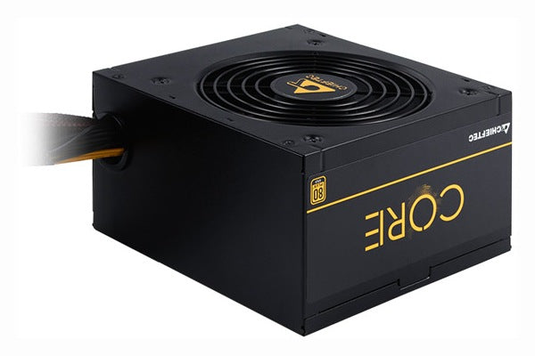 SURSA Chieftec Core 600 W, non-modulara, certificare 80 Plus Gold, ventilator 120 mm x 1, PCI-E 6+2 pin x 2, SATA x 6, "BBS-600S"