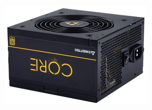 SURSA Chieftec Core 600 W, non-modulara, certificare 80 Plus Gold, ventilator 120 mm x 1, PCI-E 6+2 pin x 2, SATA x 6, "BBS-600S"
