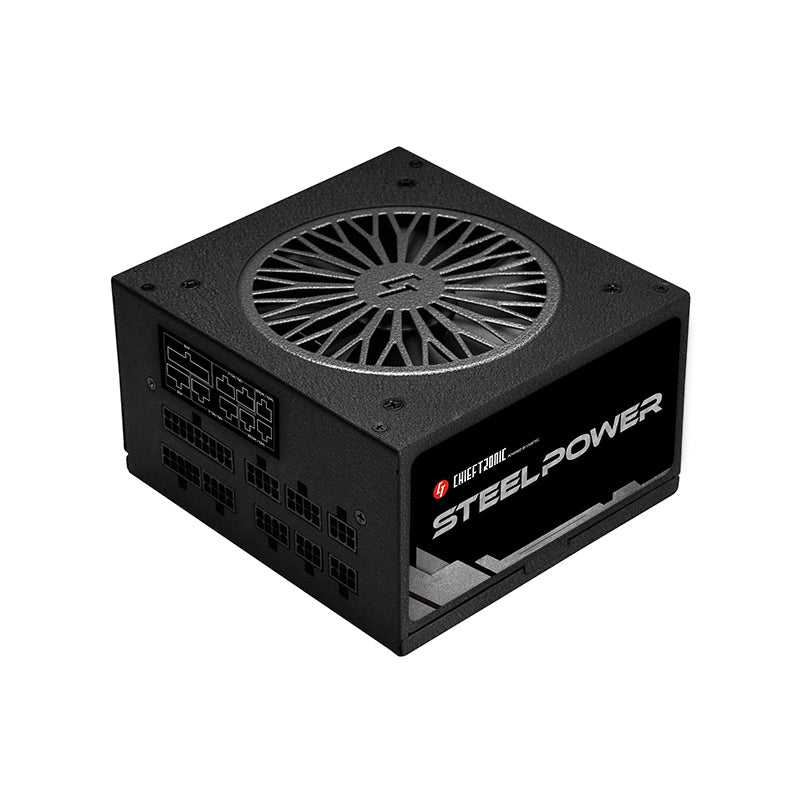 SURSA Chieftec SteelPower 750 W, modulara, certificare 80 Plus Bronze, ventilator 120 mm x 1, PCI-E 6+2 pin x 4, SATA x 6, "BDK-750FC"
