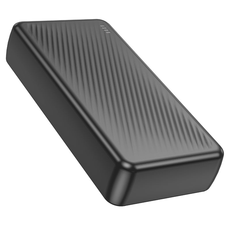 POWER BANK Borofone "BJ56A", 20000mAh, 22.5W, 2 x USB; 1 x USB Type-C, 1 x Micro USB, total 2A, negru, "6941991111822"