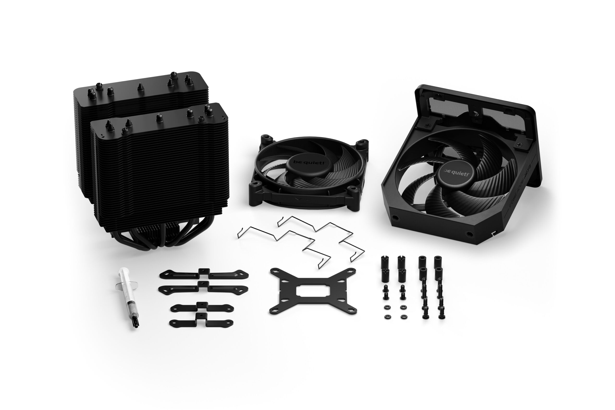 COOLER be quiet "Dark Rock Pro 5",racire aer, Ø6 mm×7 pcs heatpipe,skt. Intel LGA 1700/1200/115x, AMD: AM5/AM4, fan 1x120mm + 1x135mm, 2000 rpm, conectare 4-pin PWM, LED "BK036"