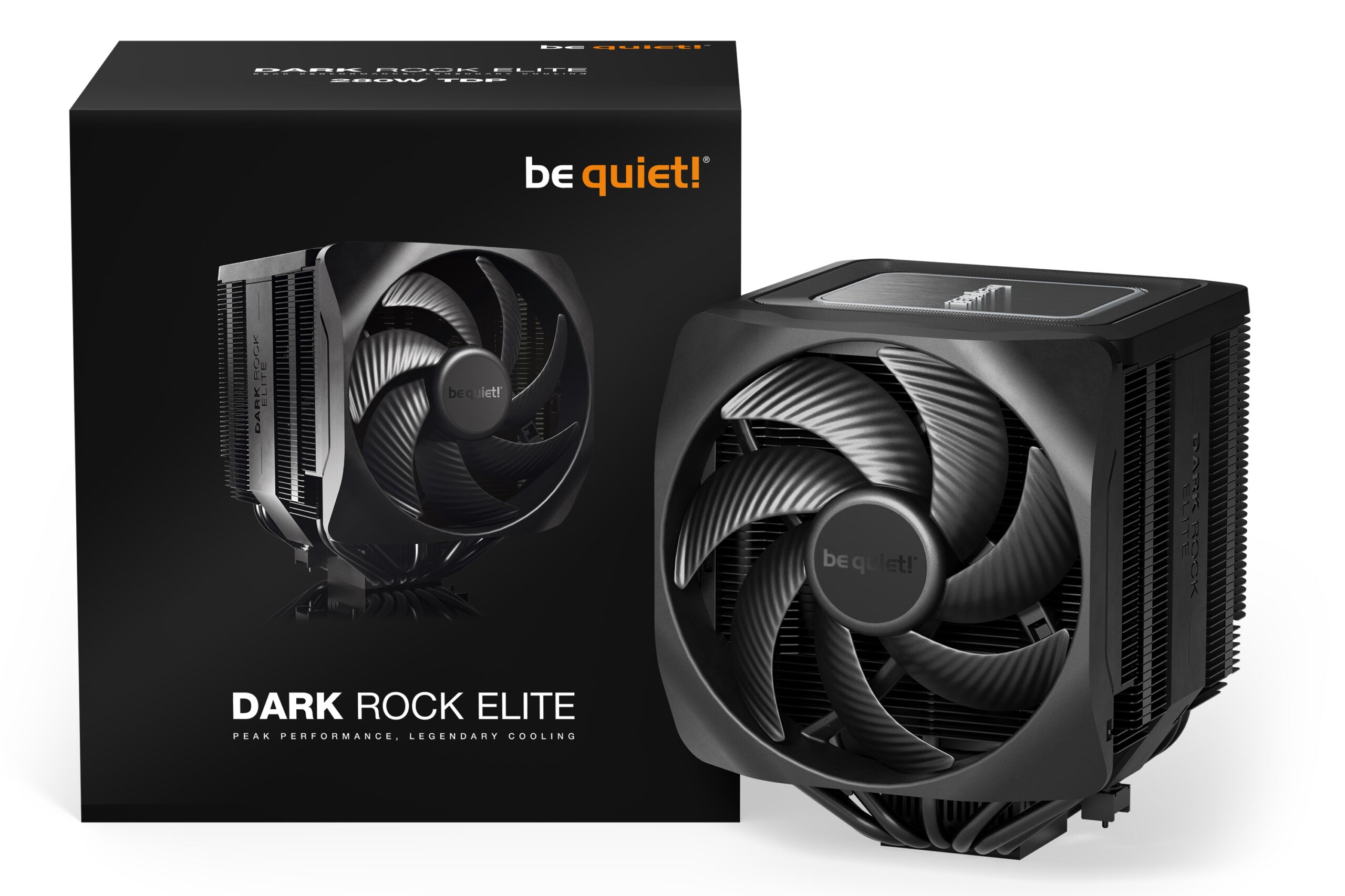 COOLER be quiet "Dark Rock Elite",racire aer, Ø6 mm×7 pcs heatpipe, skt. Intel LGA 1700/1200/115x, AMD: AM5/AM4, fan 135mm, 2000 rpm, conectare 4-pin PWM, LED ARGB, "BK037"
