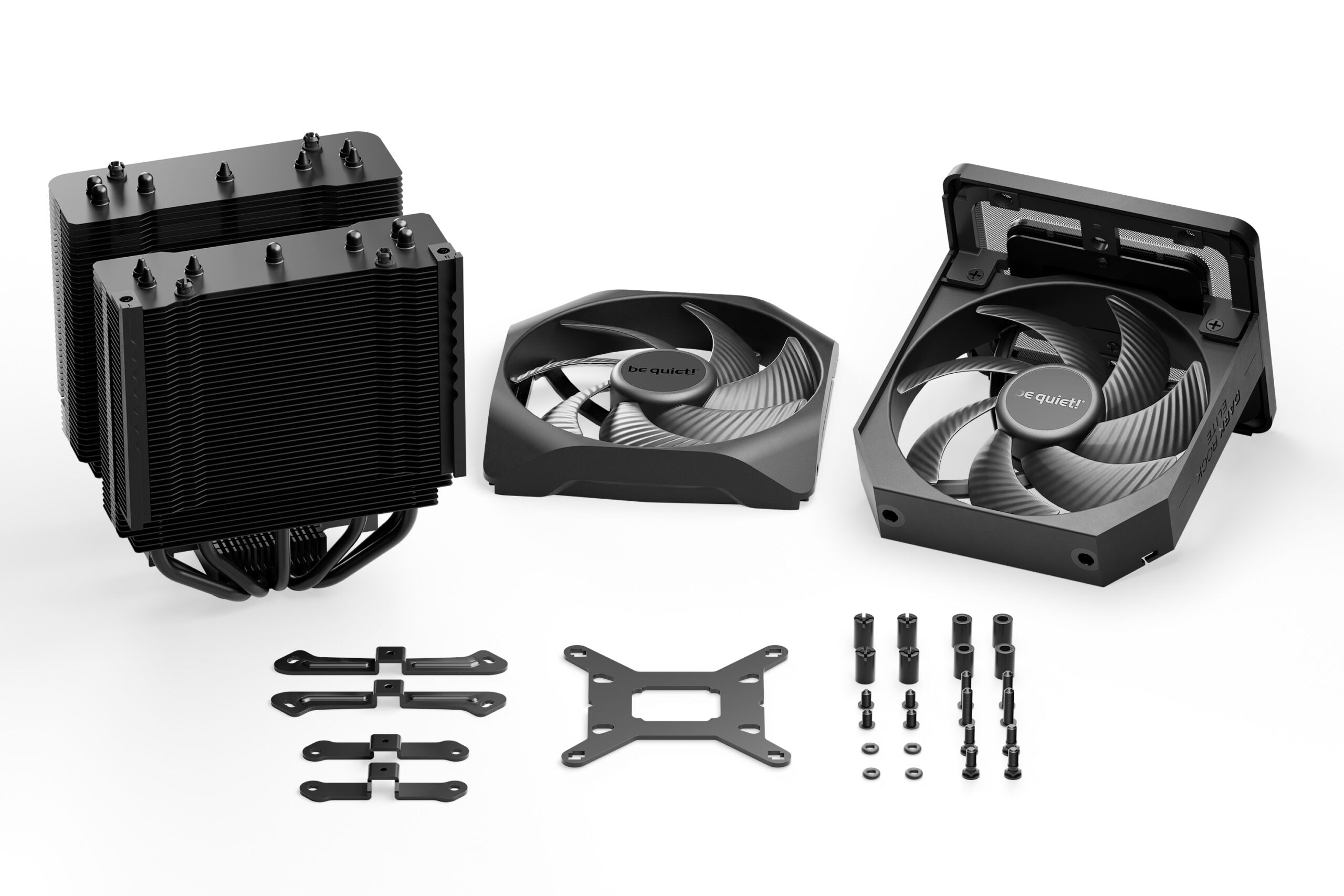 COOLER be quiet "Dark Rock Elite",racire aer, Ø6 mm×7 pcs heatpipe, skt. Intel LGA 1700/1200/115x, AMD: AM5/AM4, fan 135mm, 2000 rpm, conectare 4-pin PWM, LED ARGB, "BK037"