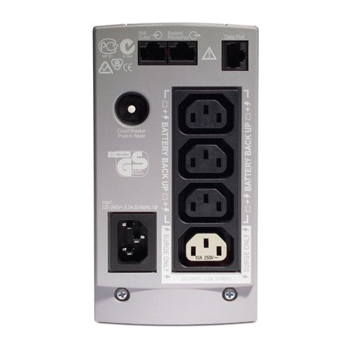 UPS APC "Back-UPS CS",Line Int. cu manag,mini tower,650VA/400W,IECx4,1xRBC17,LED,back-up 11-20 min.,"BK650EI",prelung garantie (WBEXTWAR1YR--01/W BEXTWAR3YR--01)