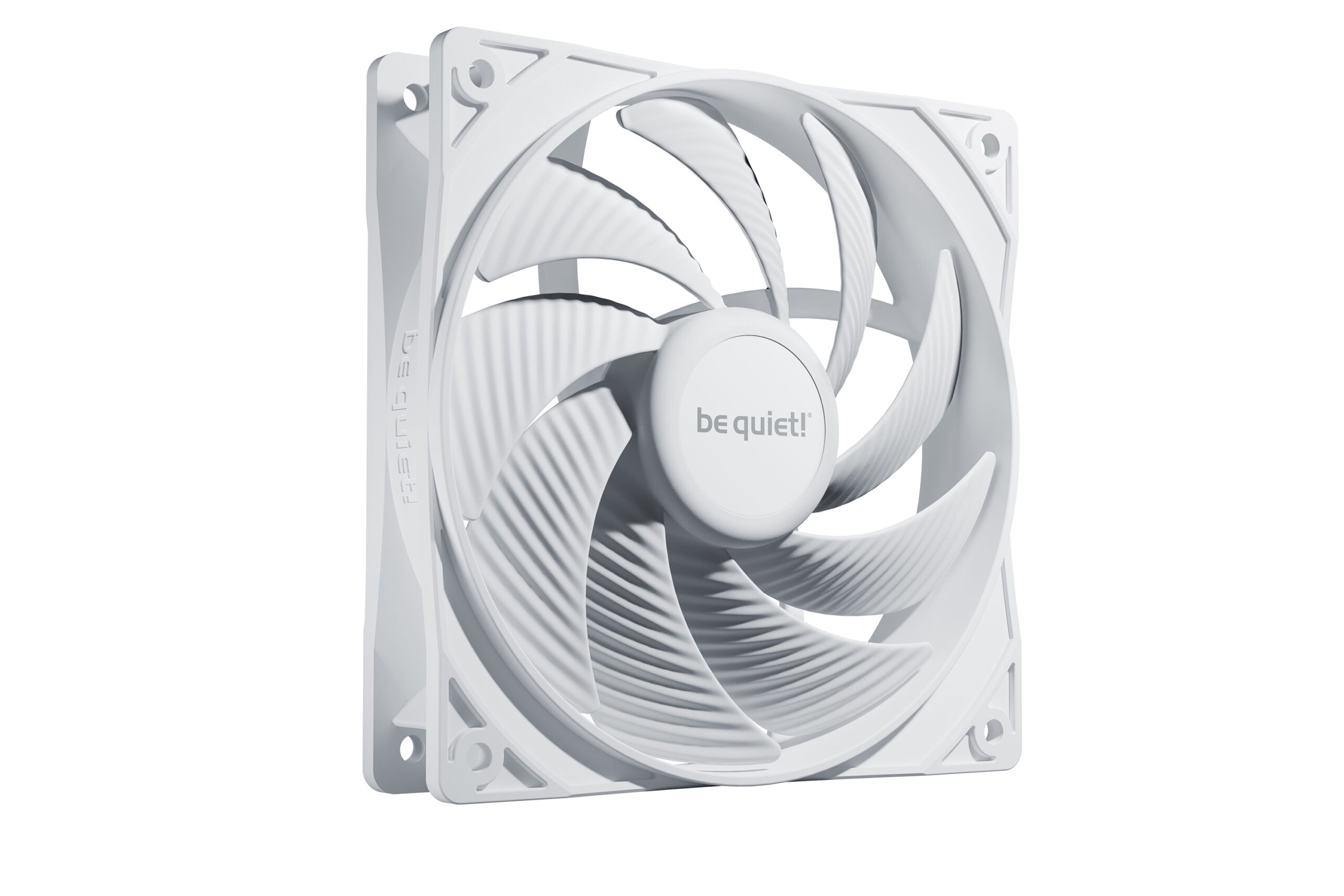 Ventilator be quiet! "PURE WINGS 3 PWM"120mm 2100 rpm, Rifle bearing, 4-pin PWM, alb, "BL111"
