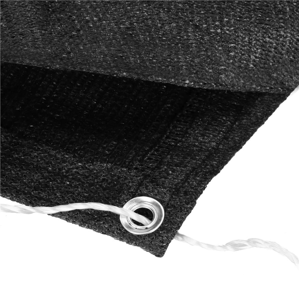 Paravan plasa umbrire pentru balustrada balcon, 95% umbrire, impermeabila, 500x100 cm, antracit