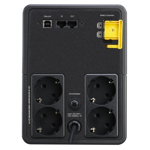 UPS APC, Line int., mini Tower, 650 w, AVR, Schuko x 4, LED, back-up 1 - 10 min. "BX1200MI-GR"