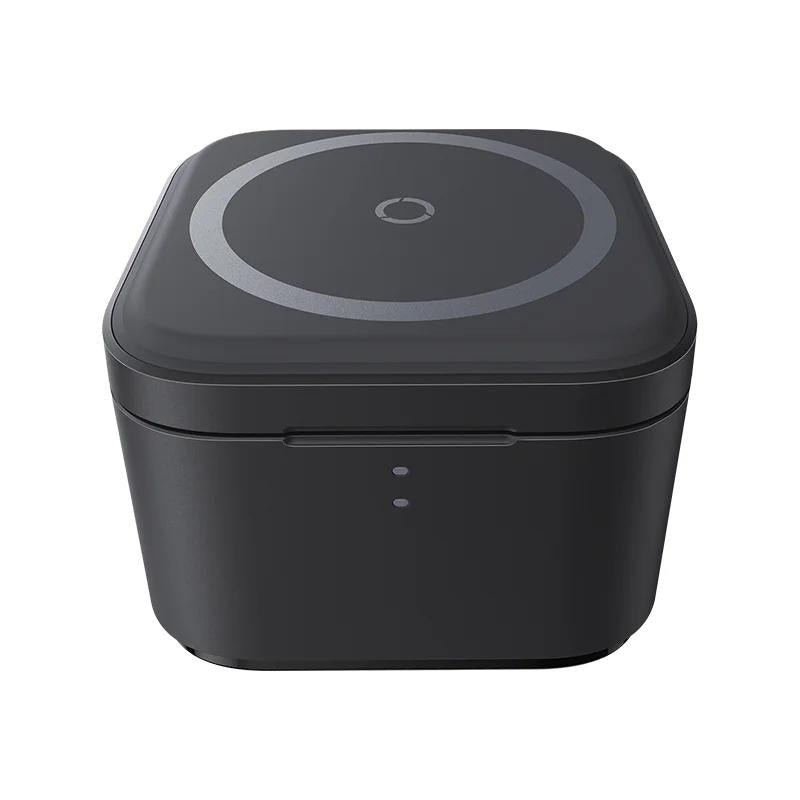 INCARCATOR RETEA Baseus MagPro 2-in-1 Magnetic, 25W, prindere magnetica incarcare wireless 15W, incarcare wireless MagPro Magnetic pentru iWatch 2.5W, negru, "P10264100123-01" - 6932172679064