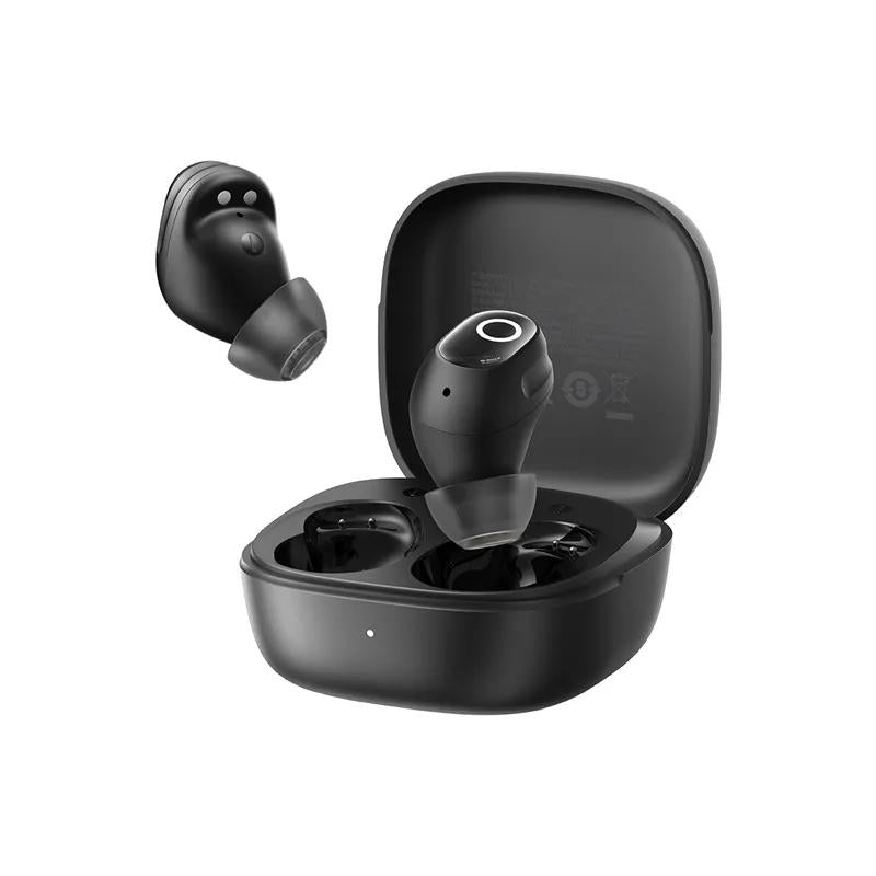 CASTI Baseus Bass BD1 TWS, pt smartphone, wireless, bluetooth 5.4, dual-mic pe casca, IP55 rezistenta apa, 8 ore durata baterie, negru "A00084601123-Z1" (timbru verde 0.18 lei) - 6932172686789