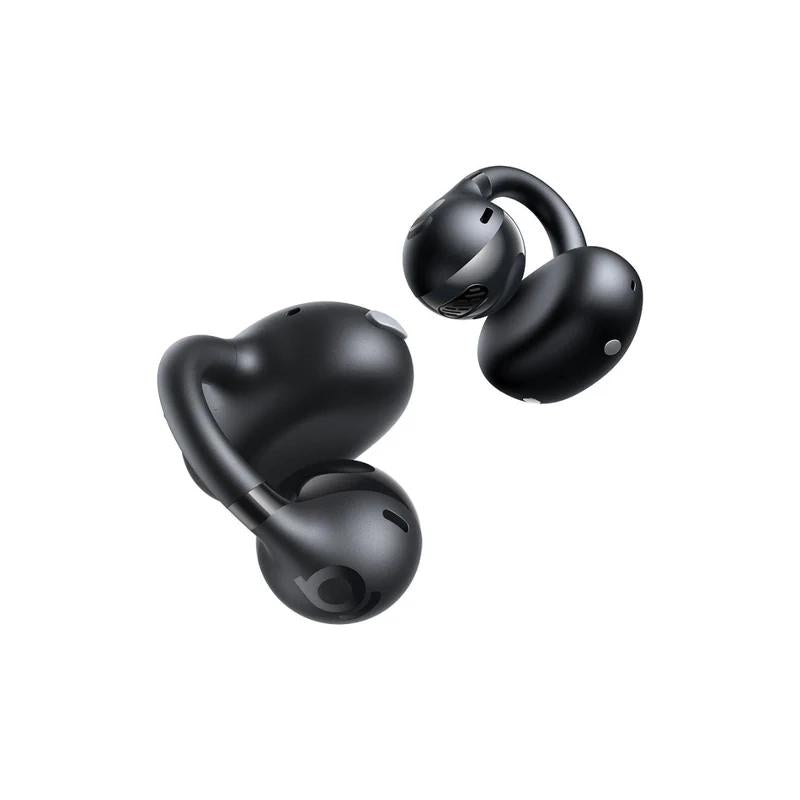 CASTI Baseus Bass BC1 Open-Ear True Wireless, on ear, pt smartphone, microfon pe casca, conectare prin Bluetooth 6.0, negru "A0102400" - 6932172694432