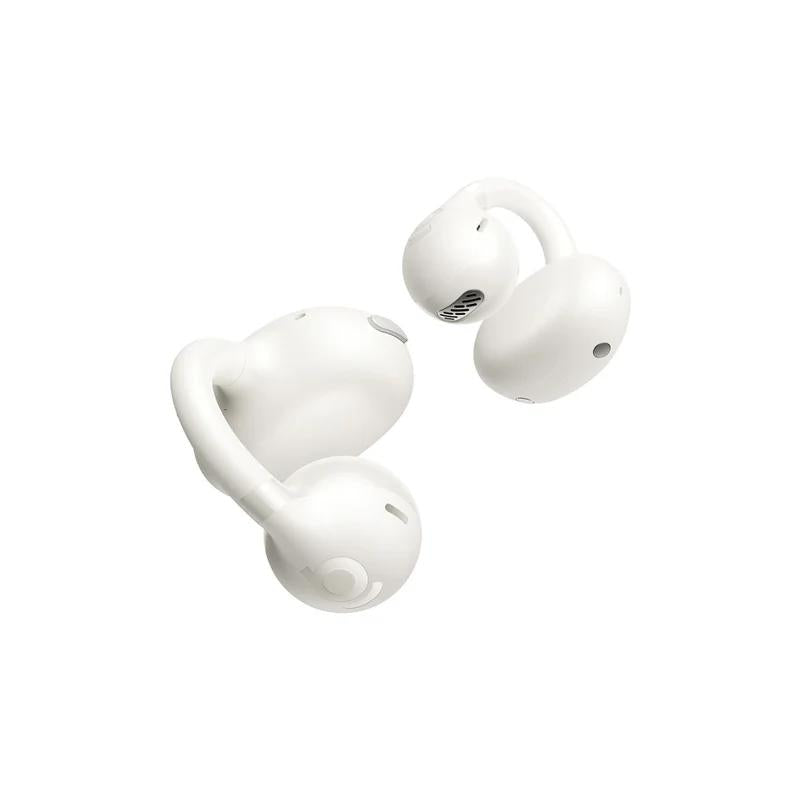 CASTI Baseus Bass BC1 Open-Ear True Wireless, on ear, pt smartphone, microfon pe casca, conectare prin Bluetooth 6.0, alb "A0102401" (timbru verde 0.18 lei) - 6932172694425