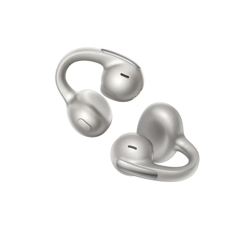 CASTI Baseus Bowie MC1 Pro Open-Ear True Wireless, on ear, pt smartphone, microfon pe casca, conectare prin Bluetooth 6.0, titanium "A0102505" - 6932172694890