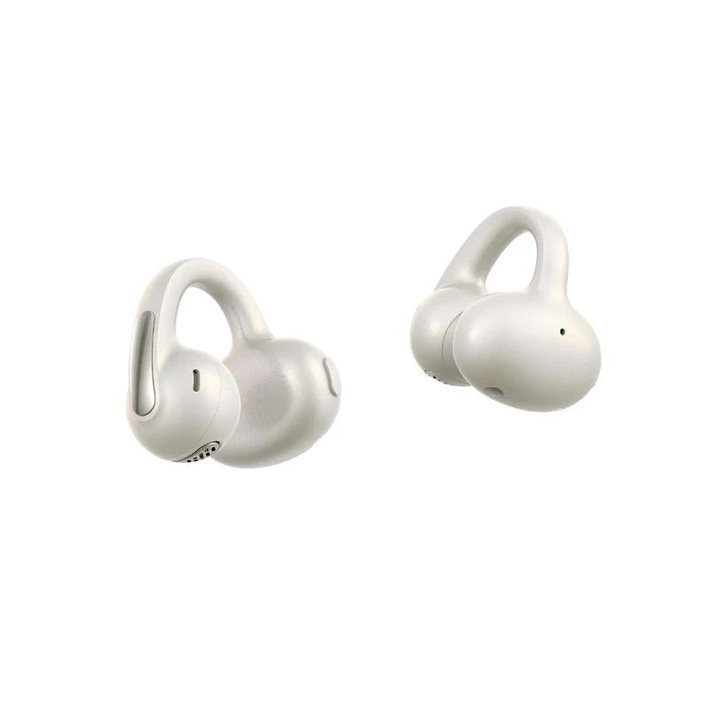 CASTI Baseus Bowie MC1 Pro Open-Ear True Wireless, on ear, pt smartphone, microfon pe casca, conectare prin Bluetooth 6.0, alb "A0102504" (timbru verde 0.18 lei) - 6932172694883