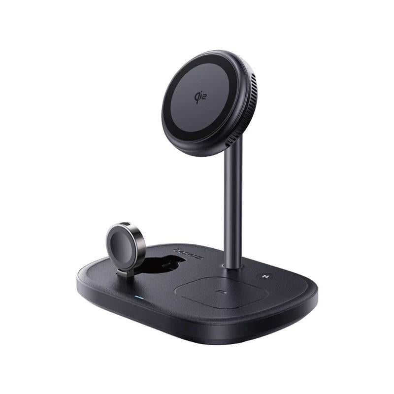 INCARCATOR wireless Baseus EnerFill FS41 3-in-1, magnetic, 22.5W, include cablu USB Type-C la USB Type-C, negru "P10281904123-02" (include TV 0.18lei) - 6932172686703