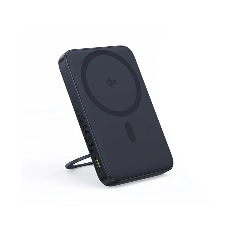 POWER BANK Baseus PicoGo Qi2 Magnetic, 5000mAh, PD 20W, 1 x USB Type-C, incarcare wireless Qi2 15W, prindere magnetica Iphone, include cablu USB Type-C la USB Type-C 30cm, negru "P10076802123-00" - 6932172677619
