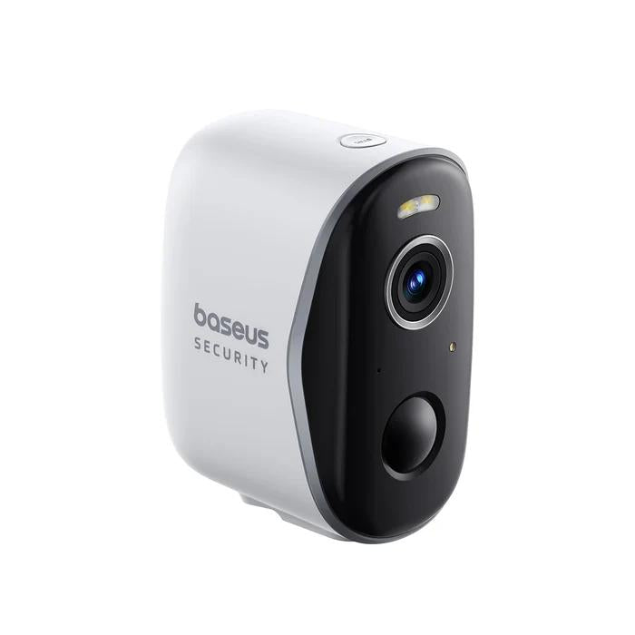 CAMERA IP Exterior Baseus N1, KIT 2 camere 2K + statie, 2304 x 1296, acumulator integrat, unghi pana la 145 grade, IP67, dist. IR 30 m, tip lentila fixa 3 mm, 3 Mpx, wireless, slot SD card, "S0TW002131" (timbru verde 0.8 lei) - 6932172662035