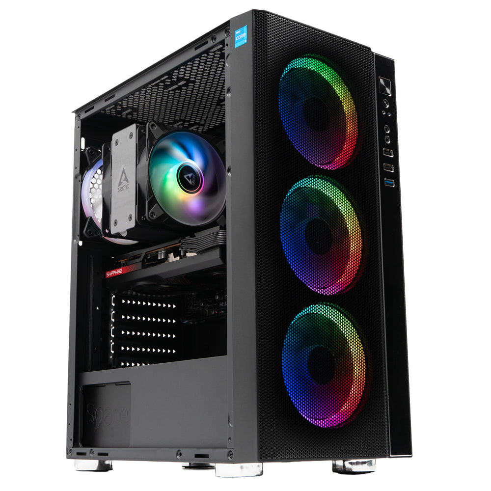 Sistem SPACER Nemesis, i5-13400, 16GB DDR4, RX 6650 XT, 1TB, No Os, 