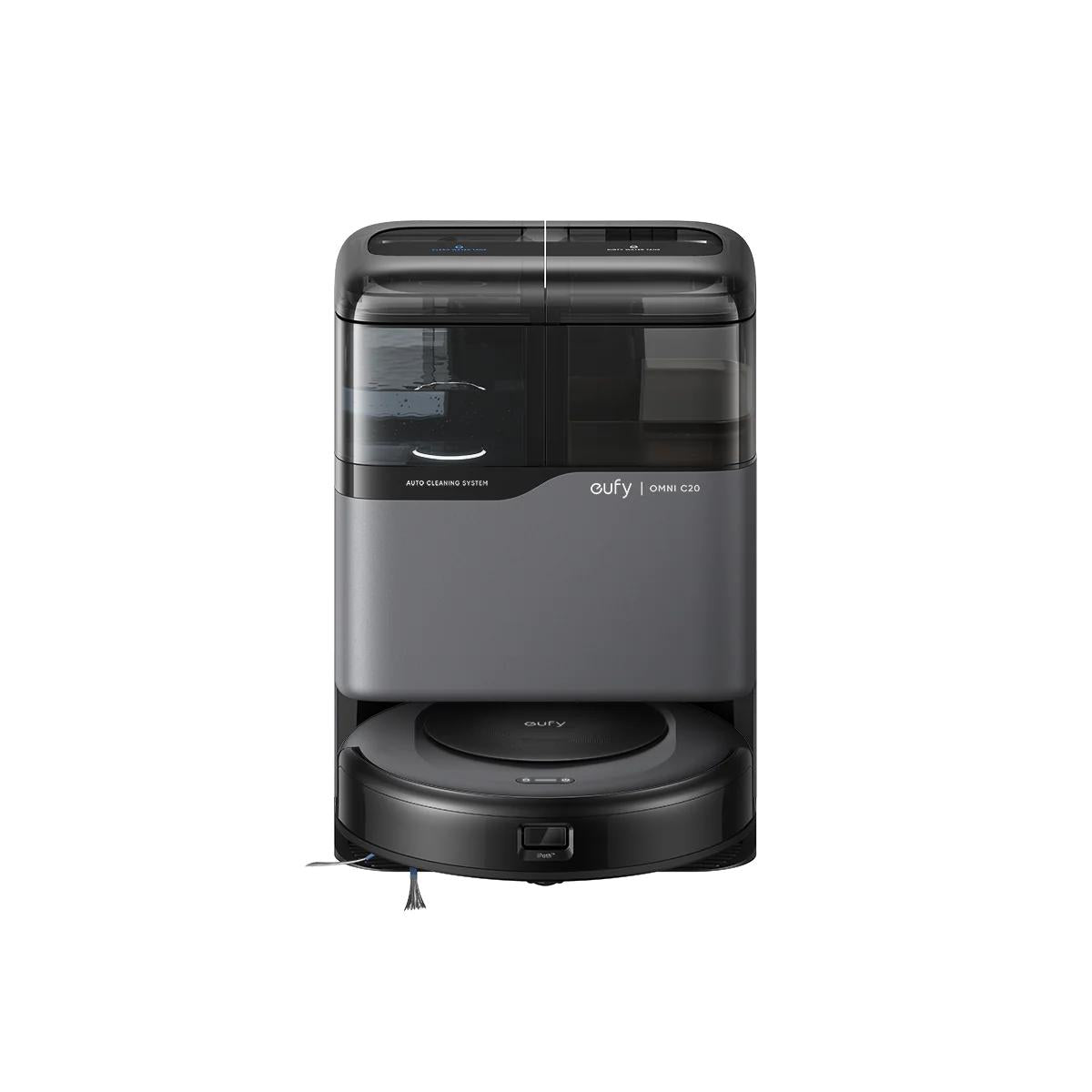 Robot All-in-One Anker "eufy Omni C20", 7.000 Pa, aspirare uscata si umeda, Wi-Fi, multi-suprafete, volum rezervor 3.1L, negru, "T2280G11" - 0194644209216