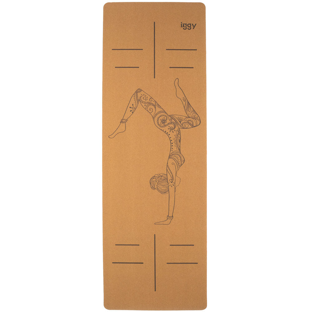 SALTEA YOGA Iggy, material pluta, dimensiune 1830 x 610 x 4 mm, "IGMT-YOGA-CRK"