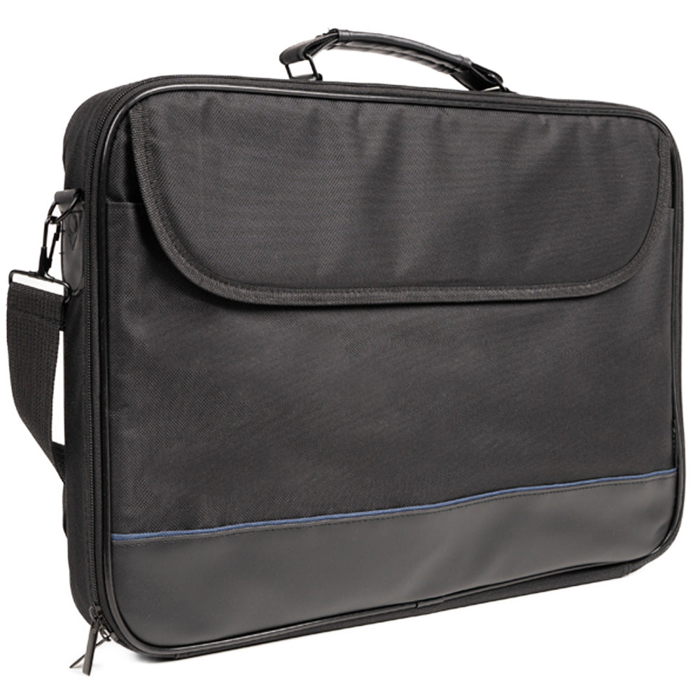 GEANTA SPACER, pt. notebook de max. 17.3", 1 compartiment, buzunar frontal, waterproof, nylon, negru, "Hans", "SPSB-HANS-BK"